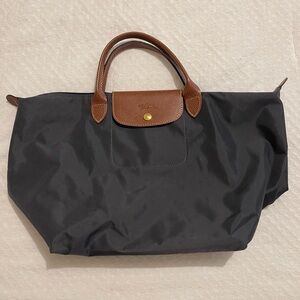 Navy Longchamp Bag - Medium